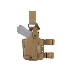Safariland 6304 ALS/SLS Drop-Leg Glock Tactical Holster Glock 34/Glock 35 Right Hand STX Coyote Brown 6304-6832-761
