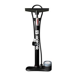 TEMU Bicycle Floor Pump 160psi Bike Air Pump With Gauge & Schrader Valves Tire Tube Inflator With Multifunction Ball Needle Bike Tire Pump Cycle Air Inflator