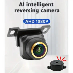 1080P-25 AHD AI Smart Car Camera - Front/Rear/Spare Wheel View, Intelligent Tracking Parking Assistance, Universal Fit for Car