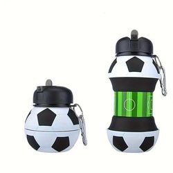 TEMU 1pc Large Capacity Football Basketball Shaped Water Cup Suitable For Camping And Outdoor Activities, 1000ml
