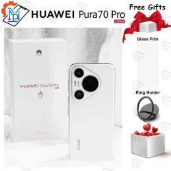 Original Huawei Pura 70 Pro 5G Mobile Phone 6.8" Kunlun Glass 2 Screen Kirin 9010 Octa Core HarmonyOS 4.2 Cam 5050mAh Smartphone