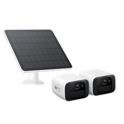 SoloCam C210 (2 Packs)+eufy Solar Panel (3W)