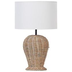 Lampe à poser rotin naturel