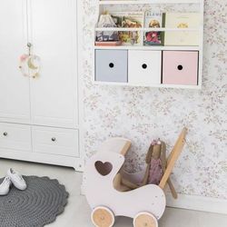 Carta da parati giardino pastello 50x280cm