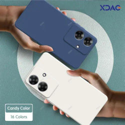Soft Silicone Phone Case for OPPO Realme Note 60 60x Narzo N63 N61 C61 India 4G funda Solid Color Basic Soft Original Back Cover