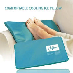 Oreiller froid d'été, masseur, tapis d'insertion de thérapie, soulagement musculaire, oreiller rafraîchissant, coussin d'aide au sommeil, oreiller en PVC pour le cou