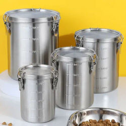 Étanche hermétique en acier inoxydable pour le stockage des aliments, fuite précieuse, vert, plusieurs avec échelle, 520 ml, 1000 ml, 1600 ml, 2500ml