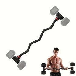 TEMU 1pc Dumbbell Converter - Dumbbells To Barbell Set And Kettlebell For Home Fitness - Adjustable & Up To 200 Lb Capacity Weight Barbell For Weight Lifting