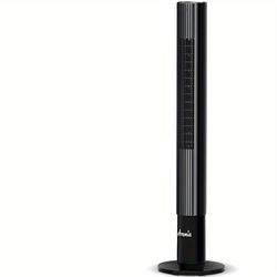 "TEMU Tower Fan For Bedroom, 85° Oscillating Bladeless Fan, Standing Fans With Touch Led Display, 12h Timer, 3 3 Max 26ft/ S, 43" Cooling Quiet Floor Fan For Home Office"