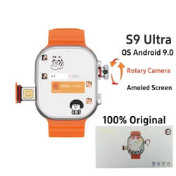 CDS9 Ultra smartwatch 4G carte réseau caméra rotative original Android 9.0 modifié Google Play Store version mondiale smartwatch