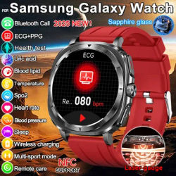 2025 nouveau pour Samsung Galaxy montre 7 santé soins infirmiers Smartwatch hommes ECG + HRV acide urique graisse sanguine pression artérielle BT appel Smartwatchs