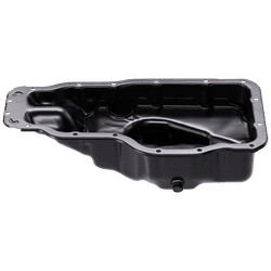 JC Whitney Oil Pan Steel, 1-year unlimited-mileage warranty JH311327