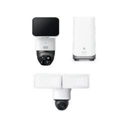 SoloCam S340 + Floodlight Camera E340 +HomeBase S380 bundle