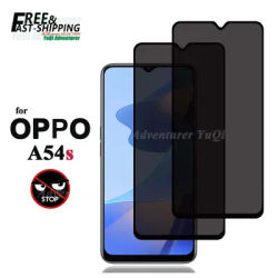 Anti Spy Screen Protector For OPPO A54s Privacy Tempered Glass 9H Anti Peep Scratch High Aluminum
