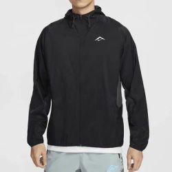 Nike Official Genuine Trail Aireez Men's Running Hooded Jacket FN4003-010