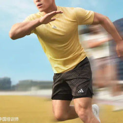 Adidas Official Genuine New Men's Training Breathable Cool Fitness T-Shirt IS3731