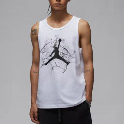 Nike Official JORDAN Men's Printed Casual Sports Sleeveless Tank FZ1942-100