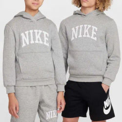 Nike Official Genuine Winter New Big Kids Sport Training Loose Fleece Sweatshirt HJ3156-063