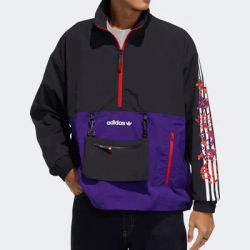 Adidas Official Authentic Three Stripes Men's Sportswear Half Zip Sweatshirt GP1866
