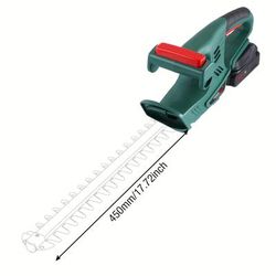 TEMU [machine Only]posenpro 20v Hedge Trimmer And Cutter 450mm Cutting Blade 14mm Opening 2.0ah Lithium Battery Is Suitable For Makita 18v Battery Ultralight 2.2kg 2 Way Safety Switch Bs Plug
