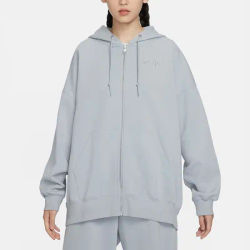 Nike Official 2023 New Women's Fashion Loose Knit Hooded Casual Jacket HF0422