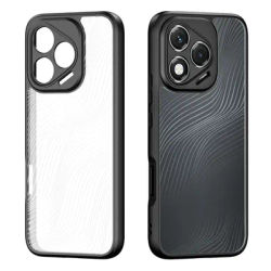 DUX DUCIS For Honor 400 Lite 300 Pro Cover TPU+Acrylic Lines Back Transparent Cover Anti-Fingerprint Airbag Anti-drop Phone Case