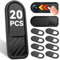 1-20PCS Webcam Camera Covers Privacy Sticker Anti-Peeping Protector Shutter Webcam Camera Lens Cover for Laptop IPad PC Macbook
