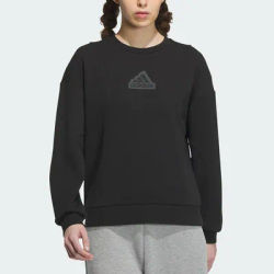 Adidas Official Genuine Winter New Women's Sports Casual Round Neck Sweatshirt IP7070