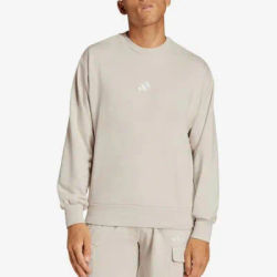 Adidas Official Genuine 2025 Spring New Men's Knit Round Neck Sport Sweatshirt IN6087