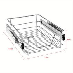 TEMU Froadp Pack Of 2/4 Kitchen Shelves, Telescopic Drawer, Kitchen Drawer, Bedroom Drawer, Cupboard Pull-out Shelf
