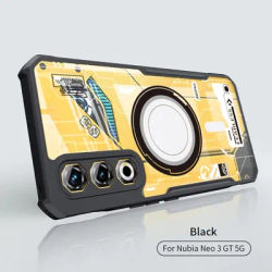 Luxur Phone Casing For ZTE Nubia Neo 3 GT Case Clear Acrylic Fall Prevention Ultra Thin Hard Cover