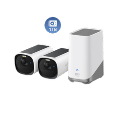 eufyCam E40 2-Cam Kit + HomeBase S380 + 1TB Hard Drive