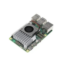 Raspberry Pi 5 Official Heatsink Fan Metal Radiator Active Cooler