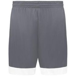 Augusta Sportswear 6929 Swish Reversible Basketball Shorts in Graphite Grey size 2XL | Polyester