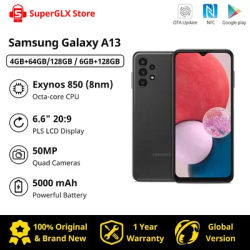 100% Original New Samsung Galaxy A13 Smartphone Exynos 850 Octa-core Android 12 5000mAh Battery 15W Fast Charging MobilePhone