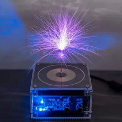 Haut-parleur Plasma à bobine Tesla, musique Bluetooth, expérience de Transmission sans fil, jouet de
