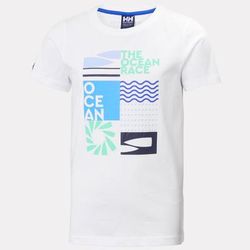 Helly Hansen Junior’s Ocean Race T-shirt White 140/10