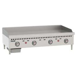 Vulcan VCRG48-T 48" Gas Commercial Griddle w/ Thermostatic Controls - 1" Steel Plate, Convertible, Stainless Steel, Gas Type: Convertible