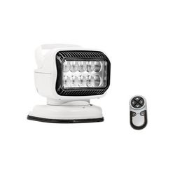 GoLight Radioray GT Series LED Portable Mount w/ Handheld Remote Magnetic Shoe Mount White 79014GT