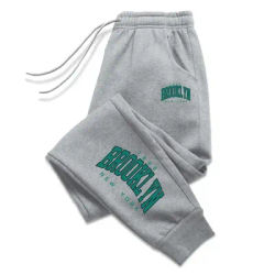Hot Sales Trousers Versatile City Print Mens Sweatpants Trend Sports Pants Daily Casual Tracksuit