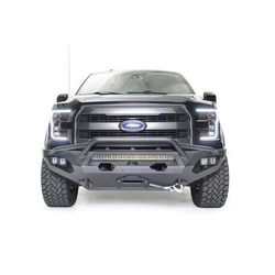 Fab Fours Bumper Steel Powdercoated Black Matrix Series, Front, FF15-X3252-1