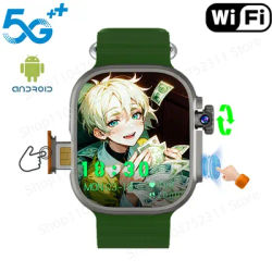 Touch ID S10 Ultra 3 MAX Smartwatch 4G/5G Version cellulaire montre intelligente 2025 nouvelle caméra rotative GPS appel Global appel vidéo NFC