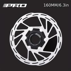 TEMU Fit Iiipro Disc Brake Rotor Heat Dispersion Centrelock 140/160/180/203mm Front Rear Road/mtb Bike Bicycle With Lockring For Shimano