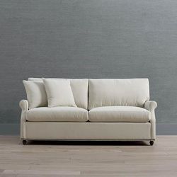 Kahli Queen Sleeper Sofa - Clove Velvet - Frontgate