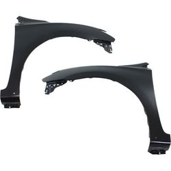 Replacement Fender Steel Primed, Front, Driver & Passenger Side, 1-year unlimited-mileage warranty SET-REPN220157Q