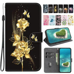 Stand Flip Wallet Case for Xiaomi Poco F5 F6 F7 X3 X5 X6 X7 Pro 5G poco C75 C61 C65 C50 C51 Flip Painted Pattern Wallet Case