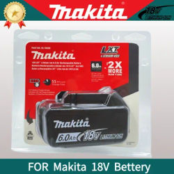 Batterie d'origine Makita 18 V 6 Ah – Lithium-Ion haute puissance, batteriemakita 18 V, pour BL1850