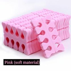 TEMU 50pcs Hypoallergenic Toe Separators - Comfortable, Formaldehyde-free, Ideal For Nail Care, And Pedicures - Home & Salon Use, Nail | Comfortable Toe Separators | Formaldehydefree Product