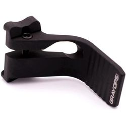 Gray Ops CNC Bag Stop - Shorty Black GO-BSTOPSHORT