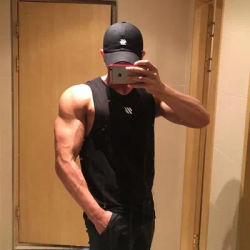 Men Running Tank Top Summer Sport Gym Vest Quick Dry Training T-shirts Workout Singlets Fitness Bodybuilding Elastic Shirt